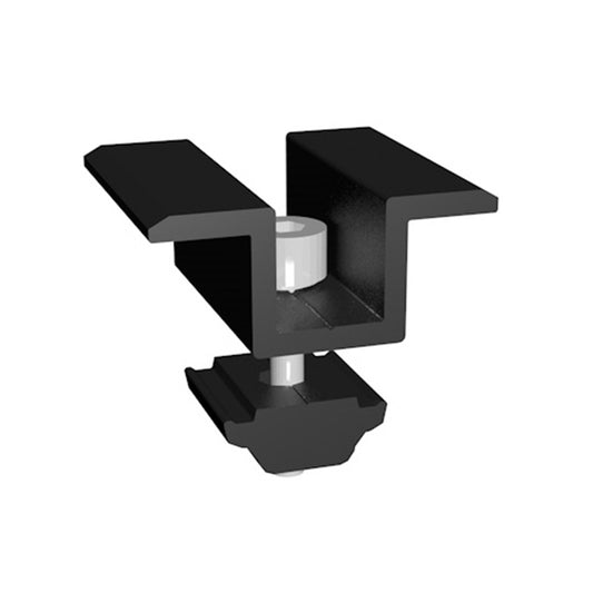 Solar Panel Black Mid Clamps