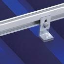 L foot with tapping screw