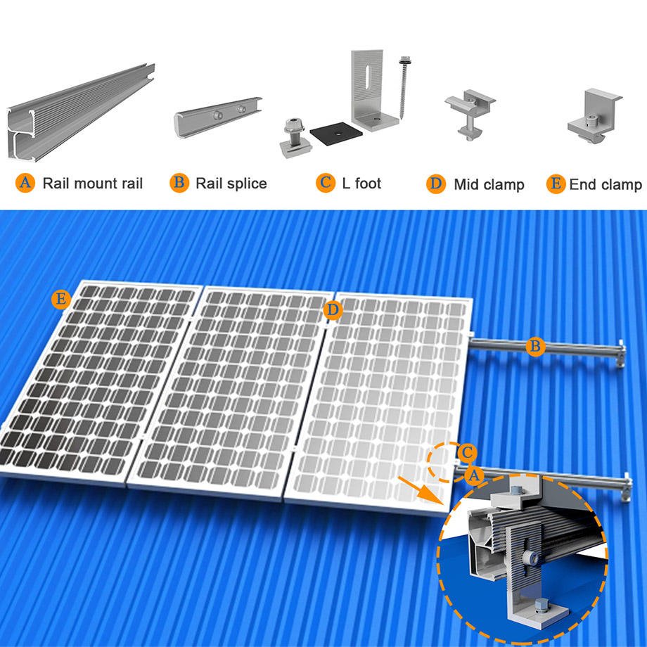 Tin Roof Solar Mounting System - Image 5